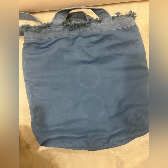 Blue Embroidered Tote Bag - Picture 13 of 13